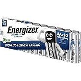 Energizer 634352 AA Ultimate Lithium Battery (Pack of 10)