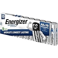 Energizer 634352 AA Ultimate Lithium Battery (Pack of 10)