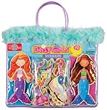 T. S. Shure Daisy Girls Mermaids Wooden Magnetic Dress-Up Dolls