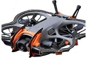 Carbon Fiber Crash Armor Protective Frame for DJI Neo 2-360° Anti-Collision Carbon Fiber Crash Armor Bumper Guard, Quick Rele