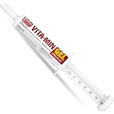 Jeffers Vita-Min Gel for Livestock &amp; Horses &ndash; Multivitamin &amp; Mineral Supplement with Selenium, Zinc, Potassium &amp; Turmeric &ndash; Easy Oral Gel for Cattle, Goats, Sheep &amp; Pig &ndash; 30 cc (1 oz) Tube