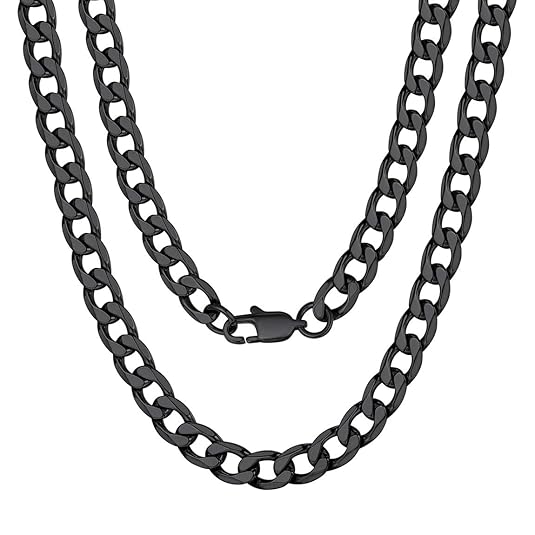 ChainsPro Klassische Herren Halskette 316L Edelstahl Silber Sterlingsilber O Kette Panzerkette ohne Anhänger Herrenschmuck 18