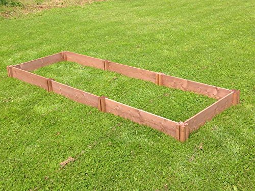 Economía parcela de madera recaudado jardín cama: Amazon.es: Jardín