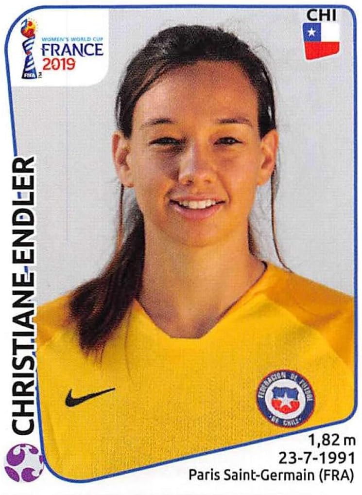 Amazon Com 19 Panini Fifa Women S World Cup France Album Stickers Individual Sticker Only Soccer 444 Christiane Endler Chile 2 Inch By 2 1 2 Inch Collectible Sticker Collectibles Fine Art