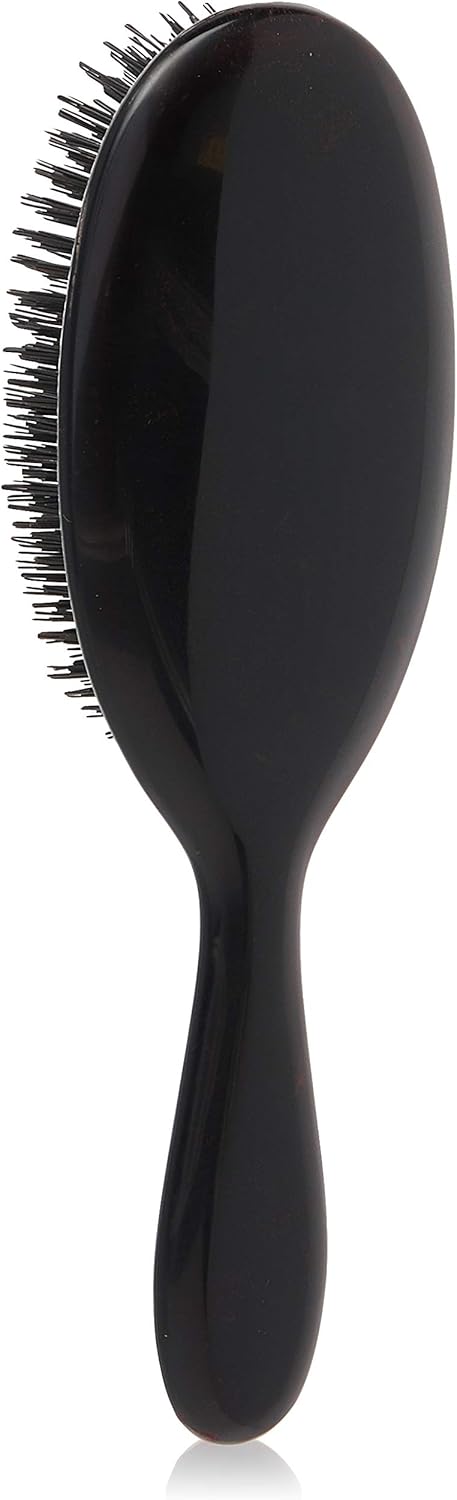 Mason Pearson B2 Extra Small Pure Bristle Hair Brush - Dark Ruby, black - Image 4