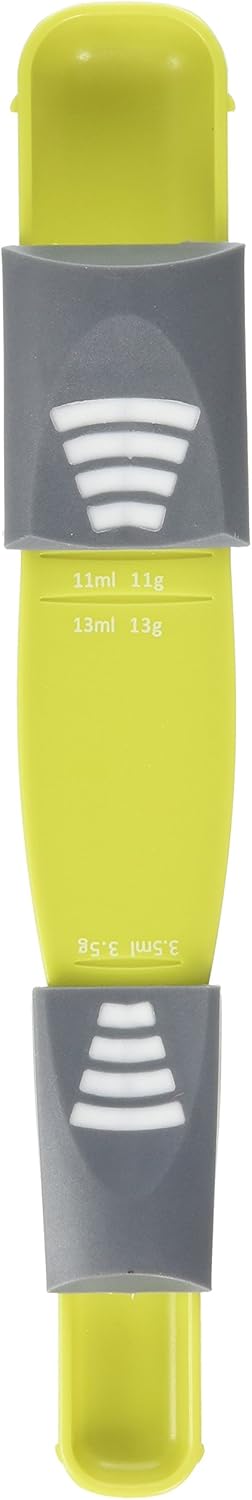 Measuring Spoon, WHMING Double End Adjustable Scale Eight Stalls Metric Spoon,Gram ML Metering Spoon/Cup for Baking,Cooking,Measuring Dry/Liquid Ingredients Coffee,Sugar,Salt,Milk,Powder,Spices