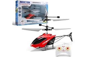 Helicopters with Gyro Drone Remote Control Mini Drone with LED Light for Kids Boys Girls Indoor Outdoor Garden Gift Mini Heli