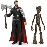 Diamond Select Toys Marvel Select: Avengers Infinity War Thor & Groot Action Figure