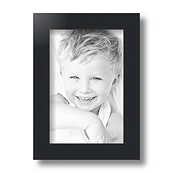 ArtToFrames 6x9 Inch Black Picture Frame, This 1.25
