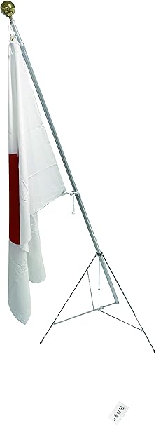 Amazon 日本国旗セット 100 150 天竺 綿 旗竿 アルミポール3m 国旗玉 トランク 旗台 三脚 日本製 地図 国旗 おもちゃ