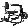 GMWD Leg Extension and Curl Machine, Lower Body Special Leg Machine, Adjustable Leg Exercise Bench with Plate Loaded, Leg Rotary Extension for Thigh, Home Gym Weight Machine