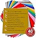 Permanent Adhesive Backed Vinyl Sheets by PrimeCuts USA - 40 Vinyl Sheets 12