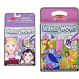 Product Bundle Melissa & Doug On The Go Water Wow! Makeup and Manicures and On The Go Water Wow! Fairy Tale Bundle Book