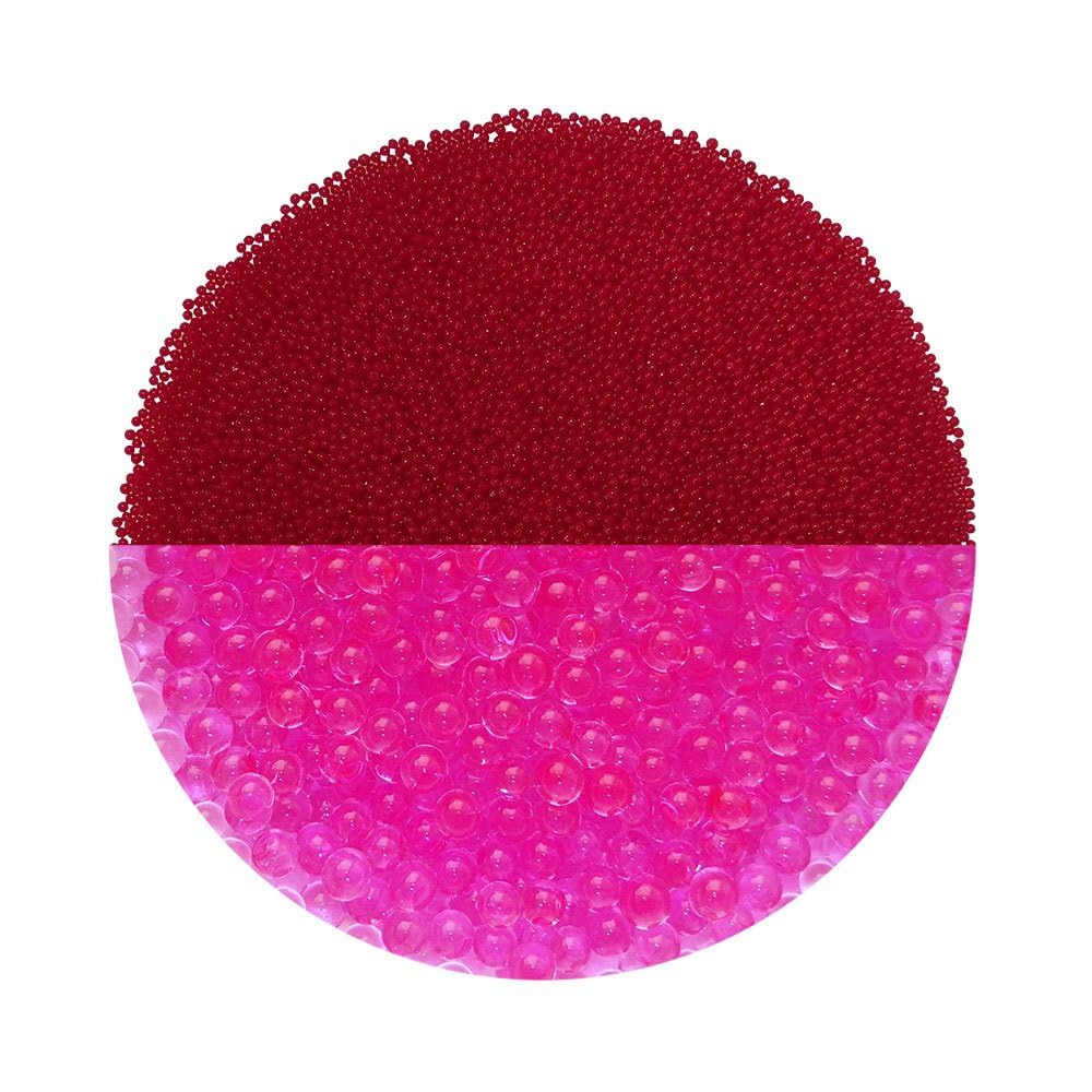 trendfinding 100 g water-retaining decorative granules pink, grain size 1.5-2 mm, decoration for flowers and plants, 10 litres, very economical, versatile use