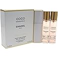 Chanel Coco Mademoiselle Twist & Spray Eau De Parfum - Coco Mademoiselle - 3x20ml/0.7oz, 2.1 Oz