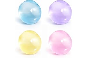 4 Pack Ice Cube Squishy Stress Relief Set, Slow Rising High Density Fidget Cubes, Sensory Squeeze Balls for Anxiety Relief, S