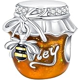 BIZK 925 Sterling Silver Charms Fits Bracelets and Necklaces Charms for Women Fashion Jewelry for Women, Lover, Mother and Friend