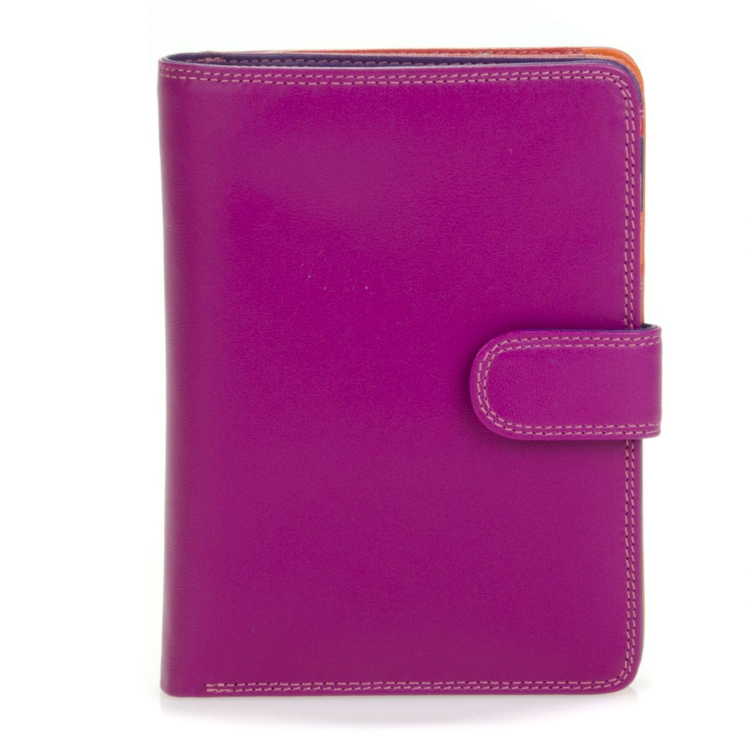Leather women's Wallet MYWALIT - Large Snap Wallet - 229-75 Sangria