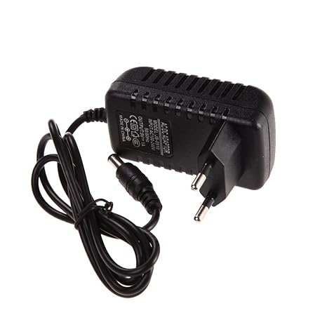 Demiawaking AC 100-240V Konverter Adapter DC 5.5 x 2.5MM 9V 1A 1000mA Ladegerät EU Stecker