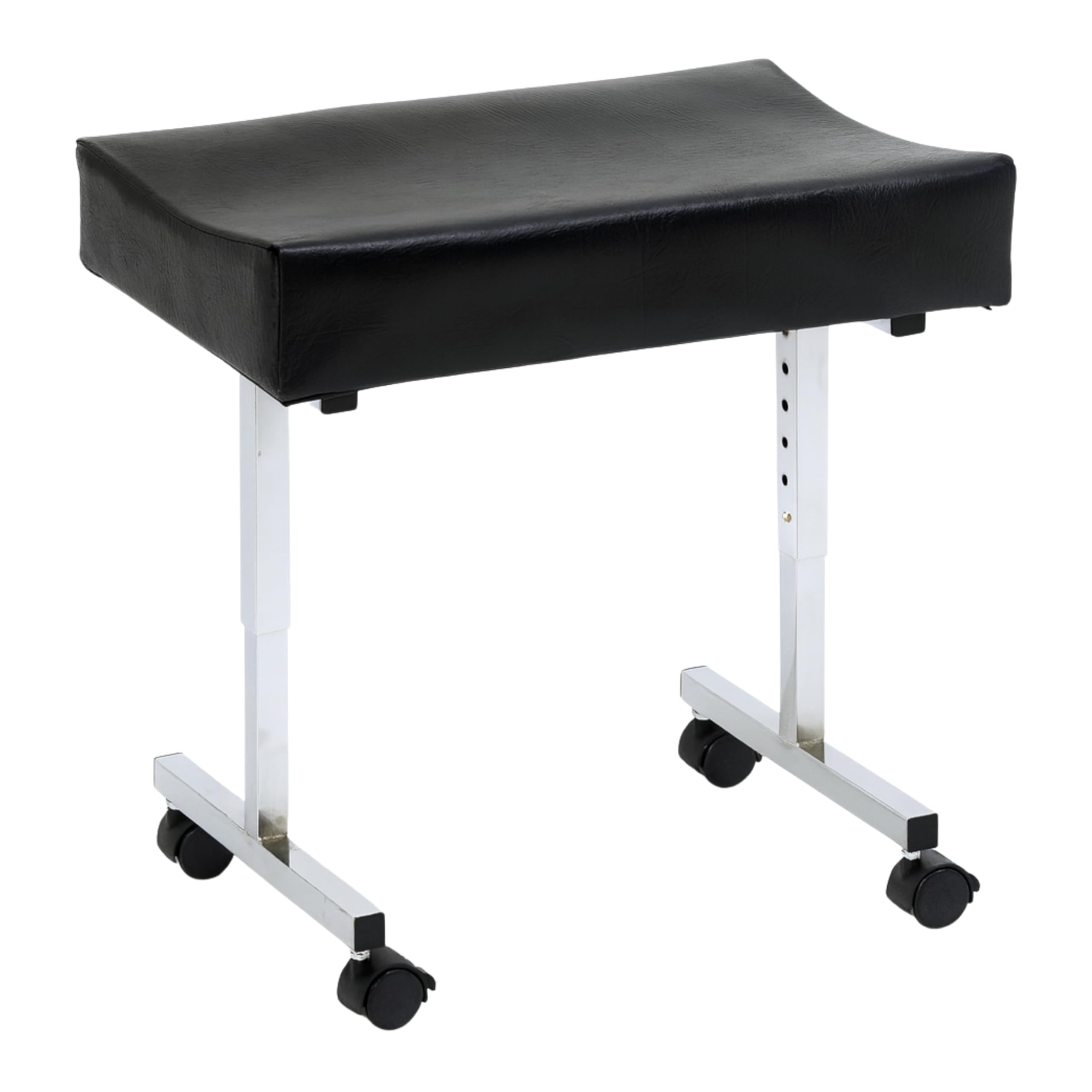 DAYS Adjustable Footstool – Supportive Foots tool with Castors, Height Adjustable Foot Rest Under Desk, Ergonomic Footrest for Living Room & Office, Comfortable & Stable Leg Support for Elderly