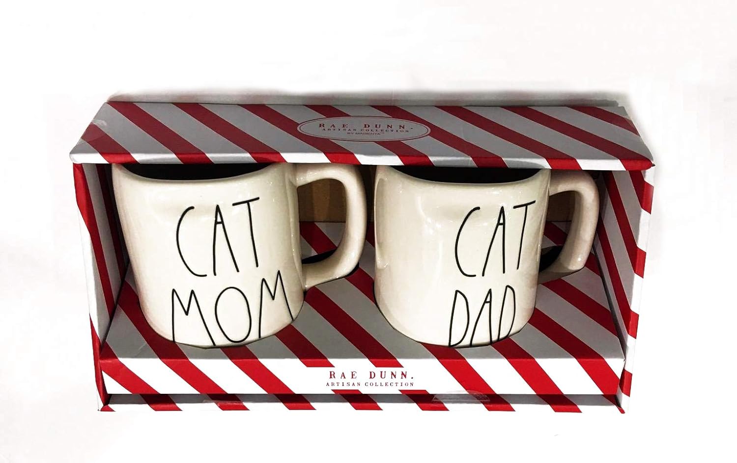 rae dunn cat dad mug