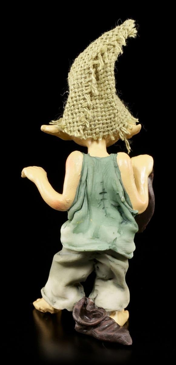 Mignons Pixie Kobold Figurine Pieds Nus Pssssst Gnome Nain Drole Amazon Fr Cuisine Maison