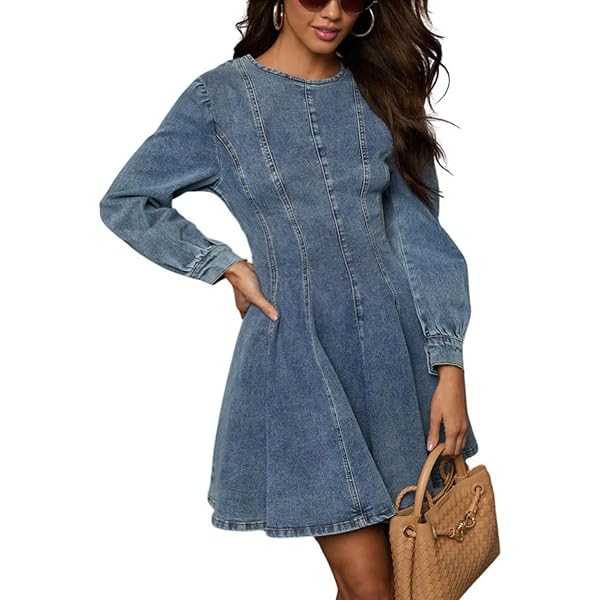 Michael Kors Women's Denim Pleated Shirt Dress, Rosewater, XXS at Amazon  Women's Clothing store