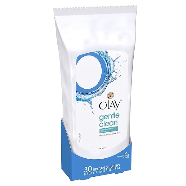 OLAY WET CLEANSING TOWELETTE, 30 COUNT
