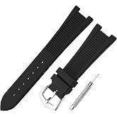 JETHENG Men's Resin Strap Compatible for 25mmx 13mm Patek Philippe Nautilus PP 5711 1A010 5712 5712G 5726 5980 Ladies outdoor work waterproof watch band wrist strap with buckle