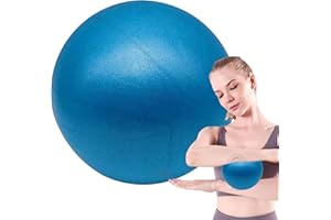 Small Pilates Ball, 15cm Small Anti Burst Exercise Ball, Inflatable GymBall, for Pilates Yoga Workout Bender Core Training an