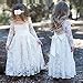 belababy Flower Girl Dress Lace Rosette Crochet Tutu for 3-12T