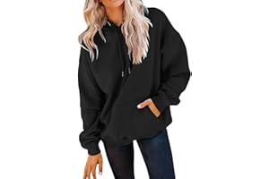 GENERIC Oversized Hoodies for Women 2024 Casual Fashion Print Sweatshirt Plus Size Sweater Cute Long Sleeve Tops Pullover Clothes