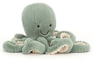 Jellycat Odyssey Octopus Stuffed Animal, Little 10.5 inches | Ocean and Sea Plush Toy | Classic Children's Gift