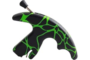 1pc Wezxrauo Compound Bow Release Aid with Green Plastic Grip | Hunting Archery Release Accessory for Consistent & Accurate S