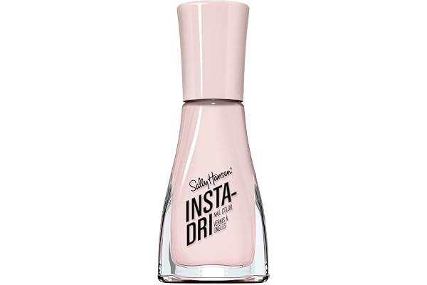 Sally Hansen Insta-Dri Nail Polish | Quick Dry, Long Lasting, Streak-Free Shine | Semi-Opaque, Glossy | 239 In a Blush | Pale Pink Nude Nail Color
