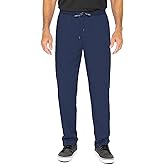 Med Couture Men's Straight Leg Scrub Pant with Zip Fly Front, 6 Pockets, and Elastic Waistband - MC7779