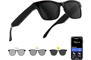 AI Smart Glasses with Color-Change Lenses Bluetooth Glasses for Men Women with Translation 160+Languages Voice Assistant Translator Glass for Meeting,Travel4.2 out of 5 stars 271 offer from $17.99