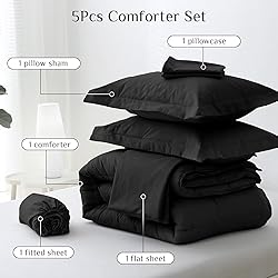 JOLLYVOGUE Twin Comforter Set, Ultra-Soft Bed in a
