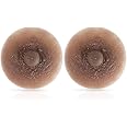 Vollence Adhesive Silicone Nipples Reusable Attachable Nipple for Breast Forms