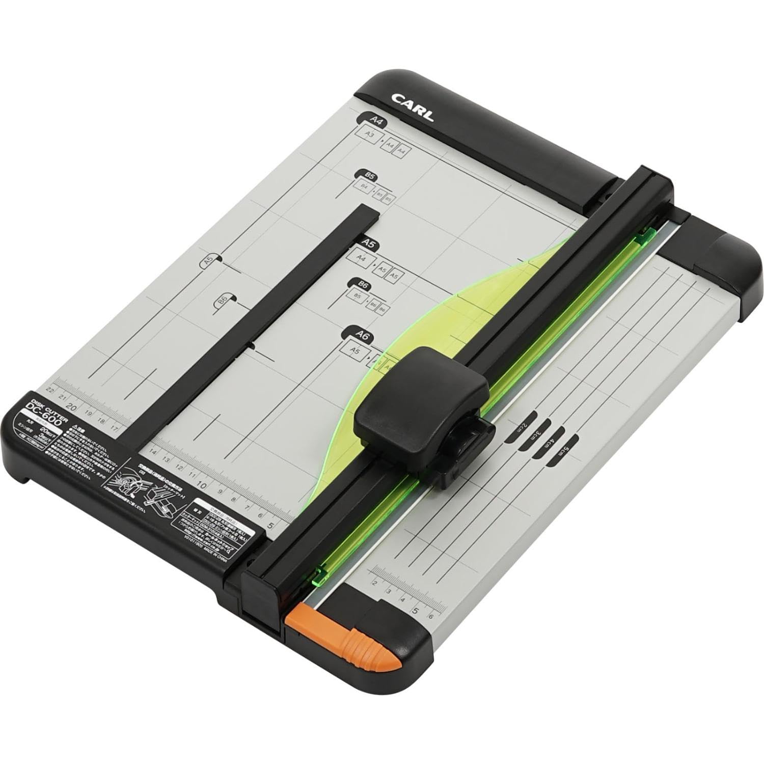 カール事務器(CARL) 裁断機 ペーパーカッター A4対応 20枚裁断 DC-600 の商品画像