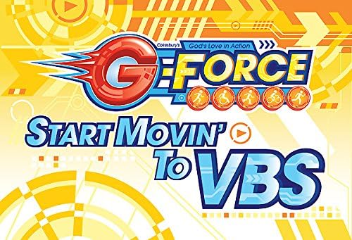 Vacation Bible School (VBS) 2015 G-Force Invitation Postcards (Pkg of 25): God's Love in Action (G-Force (Vbs))