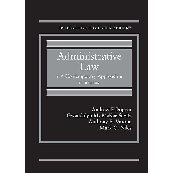 Amazon.com: Administrative Law: A Contemporary Approach