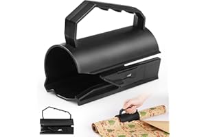 Wrapping Paper Cutter, GeeRic Gift Wrap Cutter for Roll with Handle Professional Christmas Wrapping Paper Cutters Safe Sturdy