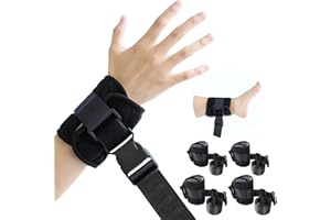 Medical Restraints with Quick Release Buckles, Bed Restraints Belts for Wrists and Ankles, Limb Holder Movement Limited Ties 