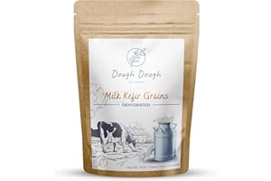 Dough Dough at home Milk Kefir Starter Culture, 15 Grams - Dehydrated easy to use