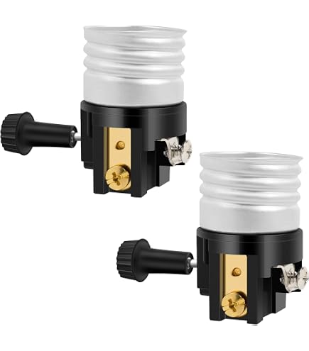 Short Keyless Lamp Socket Paper Liner – Lamp Part, Brown, 02000K, Single Pack
