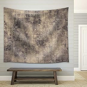 Old Texture as Abstract Grunge - Fabric Wall Tapestry Home Decor - 51x60 inches
