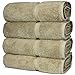 Chakir Turkish Linens 100% Cotton Premium Turkish Towels for Bathroom | 27'' x 54'' (4-Piece Bath Towels - Driftwood)
