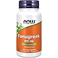 NOW Foods Fenugreek 500 mg Caps, 2 pk