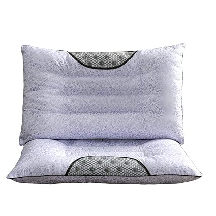 Premium Fiber Filled Pillows 2 Pack White Standard Size 100